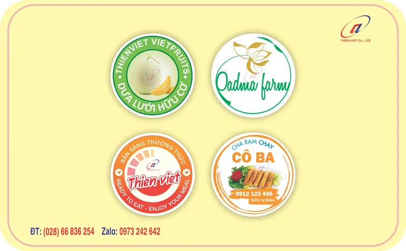 In Decal Nhựa Chống Nước – in tem, tem vỡ, tem bảo hành tại xưởng in tem nhãn