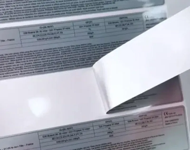 Mẫu in tem nhãn, in decal các loại thực tế số 1