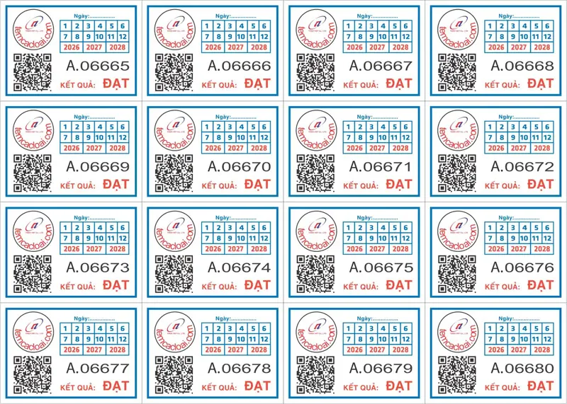 Tem Bảo Hành Điện Tử QR/SMS – in tem, tem vỡ, tem bảo hành tại xưởng in tem nhãn
